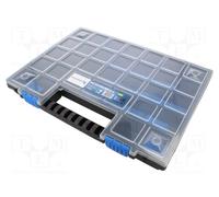 Högert Technik HT7G026 Compartment box, acero, azul, gris