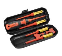 Högert Kit de atornilladores HT1S998 – 8 unidades aisladas 1000 V