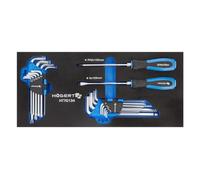 Högert Technik Juego de destornilladores y llaves Allen HT7G134