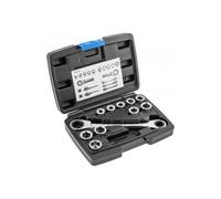 Högert Technik Llave de trinquete HT1R490 – set con llave de tubo combinada y articulación