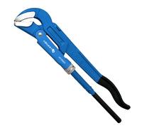 Högert Technik - Llave ajustable para tubos de 45° 320 mm / 1" - Llave de ajuste para trabajos hidráulicos y de montaje - Llave ajustable para tubos - Acero cromo vanadio