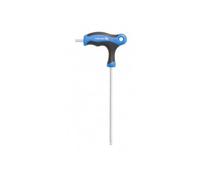 Högert Technik - Llave hexagonal tipo T con bola - Largo - Diámetro 4 mm - Fabricado en acero S2 de alta calidad - Resistente a la deformación y la abrasión - Mango en forma de T