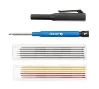 Högert Technik - Minenstift | Portaminas Grip | Lápiz automático | 6 plumas HB