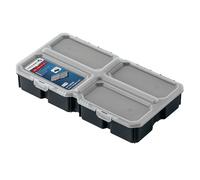 Högert Technik - Organizador de Herramientas HTM BOX HT7G509, Caja Herramientas Tapa Opaca de Plástico Resistente, Maletin Herramientas, Espacio Adicional para Objetos, Práctico y Espacioso