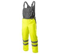 Högert Technik Pantalones de Trabajo con protección de Alta Visibilidad AICH, Amarillo, XXL