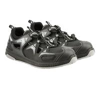 Högert Technik Schill, Sandalias de Seguridad Hombres, Negro, 46 EU