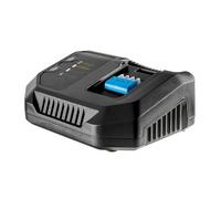 HÖGERT TECHNIK Schnellladegerät 6A 18V, Schnelle Ladezeit, Überhitzungs- und Kurzschlussschutz, Ladeanzeige, Kühlt Die Batterie, Ideal für 2A, 4A, 6A Akkus