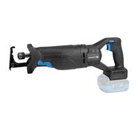 HÖGERT TECHNIK Sierra sable a batería 18V, motor sin escobillas, inalámbrica, 0-3000 RPM, carrera de hoja 28 mm, cambio de hoja sin herramientas, engranaje metálico, empuñadura antivibración