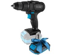 HÖGERT TECHNIK Taladro atornillador a batería 18V, 50 Nm de par, portabrocas Auto-Lock 13 mm, 21+1 niveles de par, 2 velocidades, iluminación LED, engranaje metálico + PROMO batería 2,0 Ah