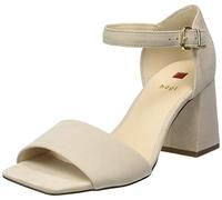 HÖGL Beatrice, Sandalias de tacón Mujer, Color Pardo, 38.5 EU X-Ancho