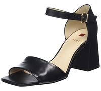 HÖGL Beatrice, Sandalias de tacón Mujer, Negro, 40 EU X-Ancho