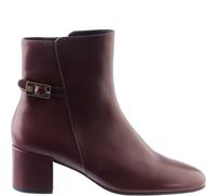 HÖGL Ella, Bota de Tobillo Mujer, Rojo Oscuro, 37.5 EU X-Ancho