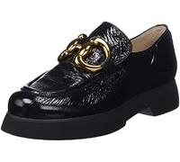 HÖGL Fred, Mocasín Penny Mujer, Negro, 35 EU X-Ancho