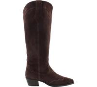 HÖGL Marcie, Botas Altas hasta la Rodilla Mujer, Chocplum, 42 EU X-Ancho