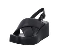 HÖGL Sandalia de tacón Lucie para mujer, Negro, 38.5 EU Ancho