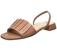 HÖGL Sandalia de tacón Serena para mujer, almendra, 38.5 EU Ancho