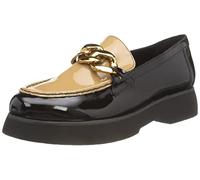 HÖGL Stacy, Mocasín Penny Mujer, Negro Toffee, 35 EU X-Ancho