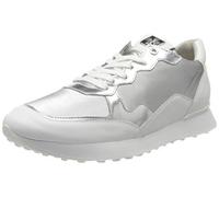 HÖGL Women's Athletic Sneaker, White Silver, 8 UK