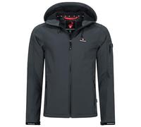 Höhenhorn Altus - Chaqueta de softshell para hombre, impermeable, transpirable, cálida, con forro polar, gris acero, XXL