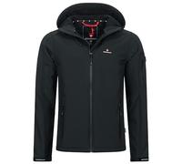 Höhenhorn Altus - Chaqueta de softshell para hombre, impermeable, transpirable, cálida, con forro polar, Midnight Black, M
