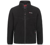 Höhenhorn Leggon - Chaqueta polar para niños y niñas, con cremallera completa, para actividades al aire libre, Negro , 140