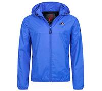 Höhenhorn Rigi Impermeable con capucha para hombre, ideal para practicar actividades de ocio al aire libre, azul, 5XL