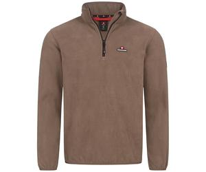 Höhenhorn Skyja - Sudadera de forro polar con media cremallera para hombre, marrón, L