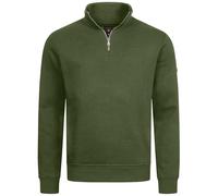 Höhenhorn Troiberg Jersey para hombre con cremallera de 1/4, sudadera con cuello azul 3XL Azul 3X-Large, verde, XL