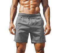 Höhenhorn Wellenmaster - Bañador para hombre, de secado rápido, bañador de natación, gris, XXL