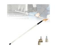 hoehew Varita de limpieza de radiador con conector rápido de tubo de aire, 4500 PSI, herramienta de limpieza de radiador de alta presión, limpiador rápido de tanque de agua para automóviles, camiones