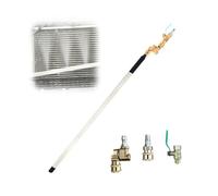 hoehew Varita de limpieza de radiador con conector rápido de tubo de aire, 4500 PSI, herramienta de limpieza de radiador de alta presión, limpiador rápido de tanque de agua para automóviles, camiones