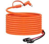 Hoeine - Cable adaptador MC4 a 8 mm para Jackery | Conector universal de panel solar y DC8020/7909 compatible con BLUETTI, Yeti, Anker, Jackery estación de energía portátil para camping, RV, uso