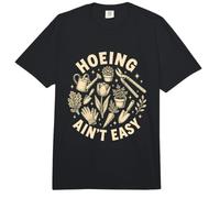 Hoeing Ain't Easy Funny Gardening Lover Joke Minimalista Comfort Colors Adult Heavyweight T-Shirt