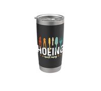 Hoeing no es fácil Herbolario de hierbas medicinales curativas naturales Vaso térmico de acero inoxidable de doble pared