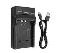 Hoembpn - Cargador de batería para cámara USB NB-11L tipo -C/Micro-USB de doble puerto, indicador de carga LED, compatible con Canon IXUS 132 150 155 160 170 275 HS PowerShot A2300 A2500 A2600 ELPH