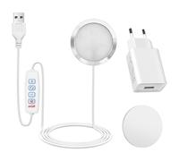 Hoembpn Kit de Iluminación Lámpara LED de Impresora 3D para Bambu Lab A1/A1mini/P1S/P1P/X1C,Kit de LED Creativa DIY 3 Modos de Luz Blanca con Adaptador USB (Blanco Frío,Blanco Cálido,Blanco Natural)