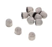 Hoement 10 Piezas Puntas De Lápiz Capacitivo Puntas De Fibra De Malla Consejos para El Lápiz Óptico Puntas De Lápiz Óptico Puntas De Lápiz Escribano Reemplazo De Puntas De Lápiz Plata