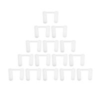 Hoement 100 piezas Unidades Tapones Enchufe Protección Segura Fácil Instalación para Hogar Oficina Garaje Cubierta Enchufe Prueba Protector Eléctrico