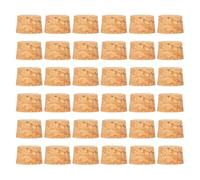 Hoement 100 Tapones de Corcho Cónicos de Madera Blanda 3X25 CM para Botellas Sellado Hermético Reutilizable Tapones Pequeños para Vino Aceite y Té Kit de Repuesto para Frascos y
