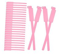 Hoement 100piezas Pulsera Reutilizable Médica De Identificación Unidades Resistente Desgarros Para Hospitales y Clínicas