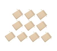 Hoement 10piezas Bolsas De Obsequio Navideñas Cordón Para Joyas y Cosméticos Bolsas De Almacenamiento Portátiles Para Eventos De Boda