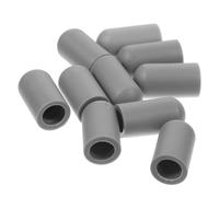 Hoement 10piezas Puntas De Baquetas Silenciosas De Silicona Para Práctica De Percusión Accesorios De Protección Para Baquetas Reducción De Ruido Ensayos