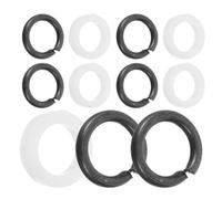Hoement 12pares Juntas de Clavija de Afinación para Guitarra Arandelas Espaciadoras Portátiles de Metal y Plástico Compatibles con Guitarras Eléctricas y Acústicas Accesorios de Precisión
