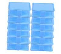 Hoement 12piezas Caja De Dulces De Plástico Transparente Reutilizable Cajas Pequeñas Para Dulces Contenedores Para Regalos De Fiesta Para Guardar Joyas y Organizar Pequeñas Cosas Viajes