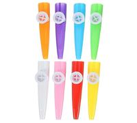 Hoement 12piezas Kazoo Infantil De Instrumentos Musicales Aleatorios Para Niño Niña Acompañamiento Para Fiestas y Actividades Musicales