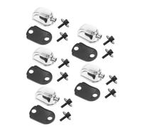 Hoement 15 Piezas De Accesorios Para Juego De Tambor De Serpiente, Orejetas De Tambor De Doble Extremo, Herrajes Para Tambor, Orejetas De Metal Para Tambor, Gancho De Garra Para Tambor,