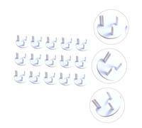 Hoement 15piezas Protectores De Enchufes Para Uk Funda Protectora Infantiles Abs Tapa Enchufes Pared