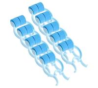 Hoement 16piezas Clips Para Corrección Accesorios De Respiración Clips y Ajustables Para Detener Sangrado Nasal Para Uso Diario Azul