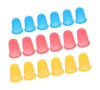 Hoement 18 Piezas de Dedos de Silicona Reutilizables para Escritura