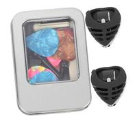 Hoement 1juego Accesorios Para Guitarra Puntos De Puente Cejuela Púas Aleatorias y Extractor De Puntos Herramientas De Reemplazo Para Guitarras Acústicas y Clásicas